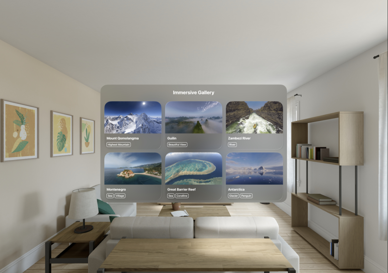 百家樂：携程发布苹果 Vision Pro 头显专用应用，内置桂林山水、撒哈拉沙漠等多个旅游景点